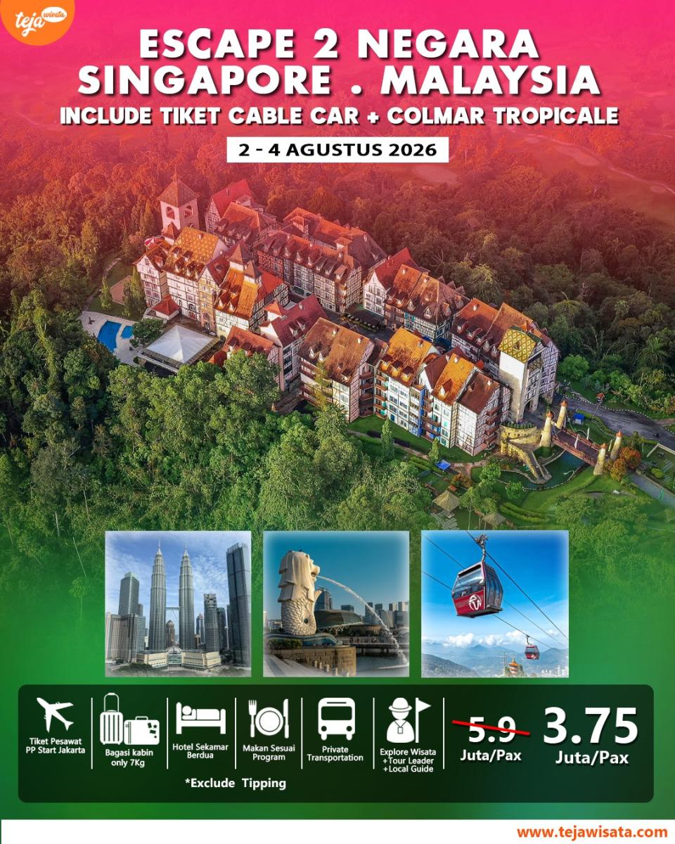 Escape Dua Negara Singapore - Malaysia