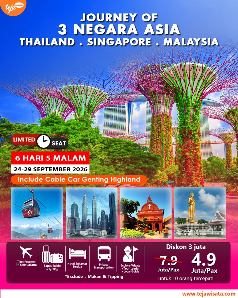 Journey of 3 Negara Asia - September